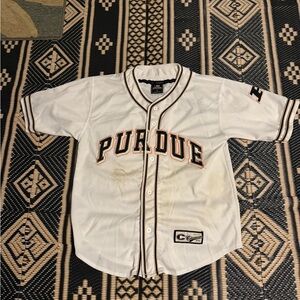 Purdue boilermakers baseball/basketball stitched jersey size M